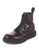 Paul Smith Leather Combat Boots