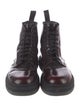 Paul Smith Leather Combat Boots