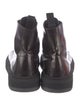 Paul Smith Leather Combat Boots