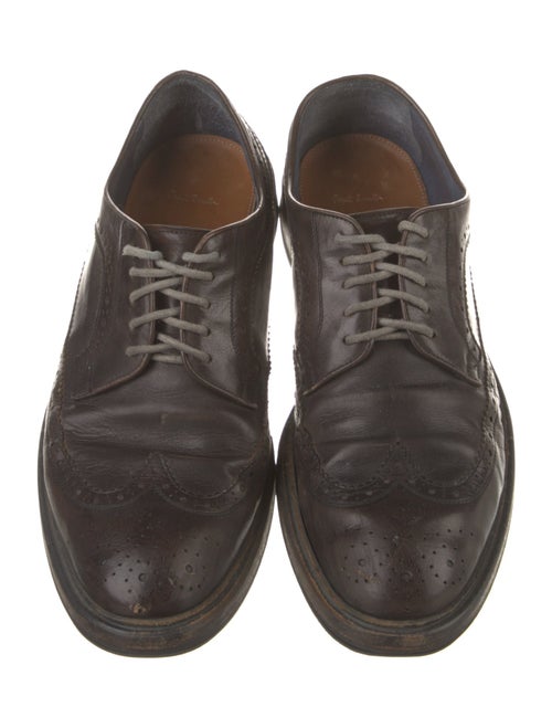 Paul Smith Leather Eyelet Trim Brogues