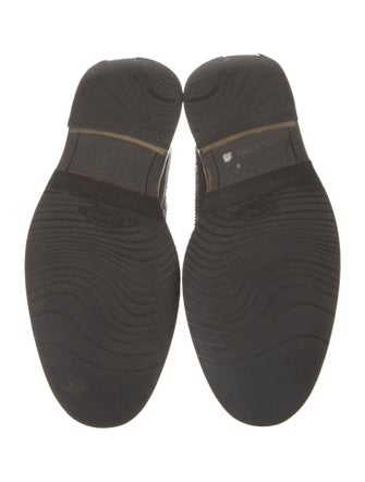 Paul Smith Leather Eyelet Trim Brogues