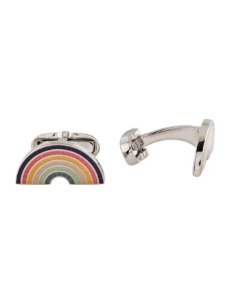 Paul Smith Enamel Rainbow Cufflinks