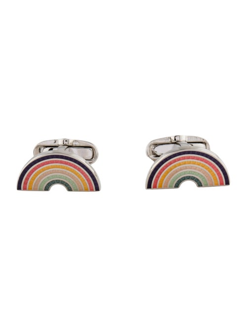 Paul Smith Enamel Rainbow Cufflinks