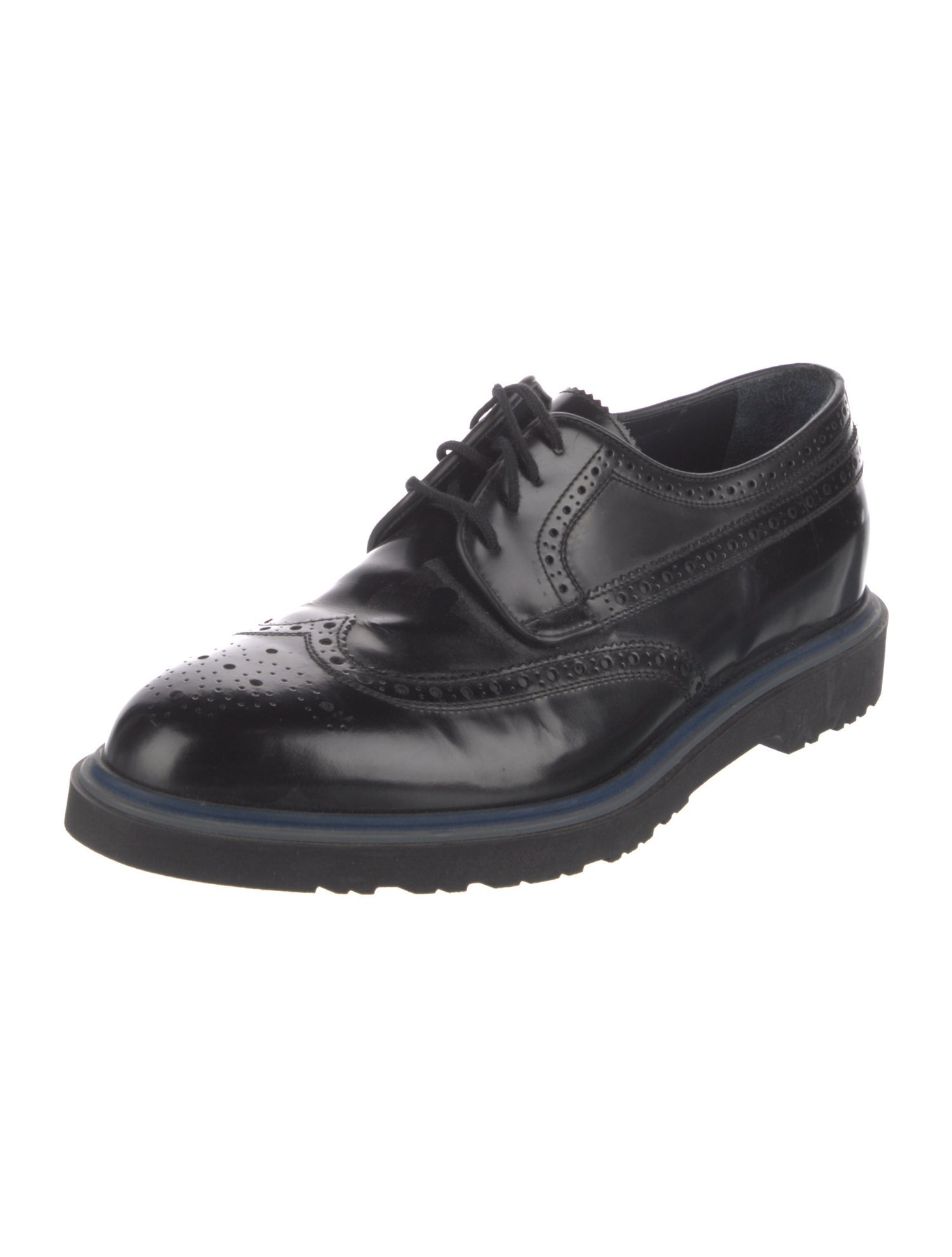 Paul Smith Leather Lasercut Accents Brogues