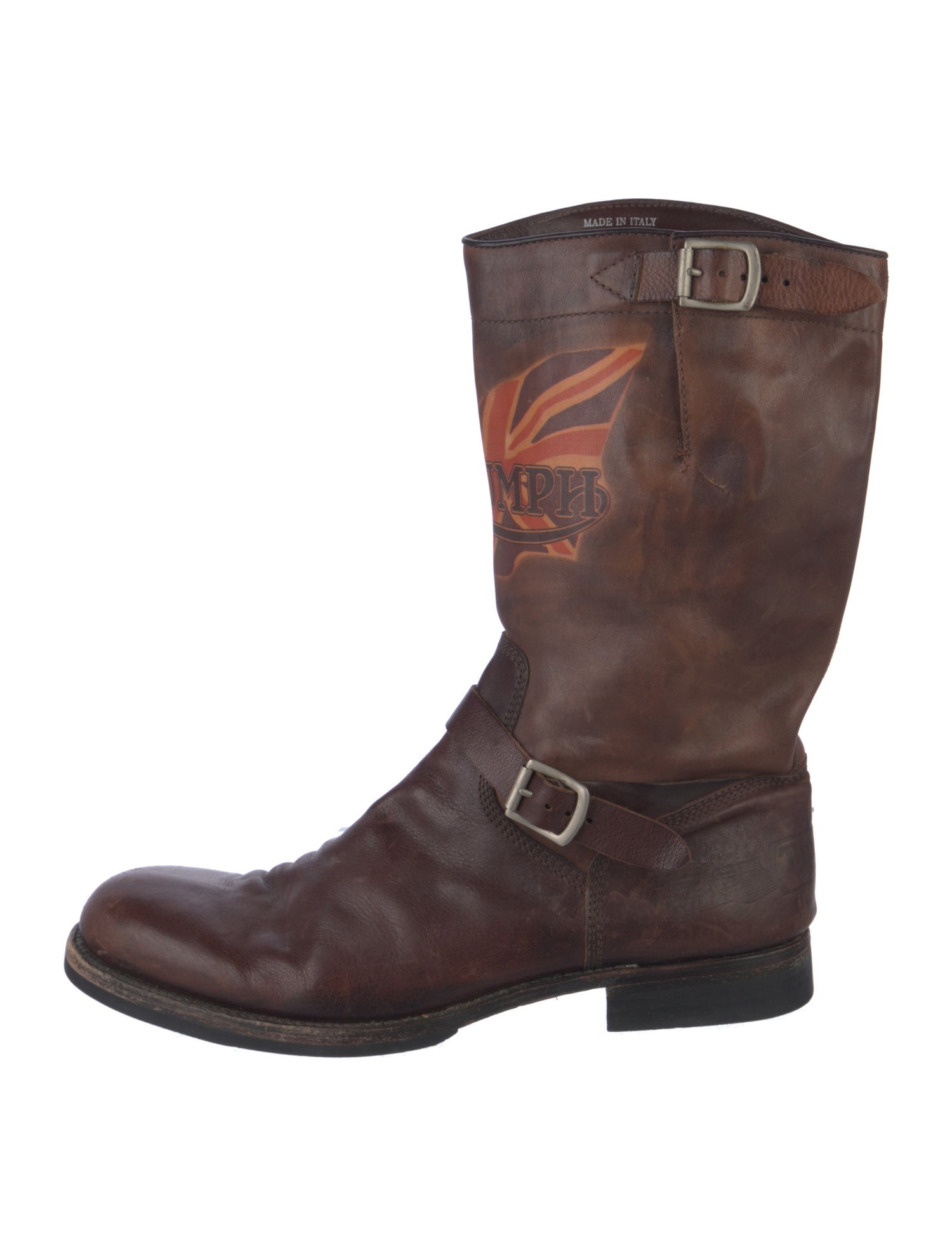 Paul Smith Leather Moto Boots