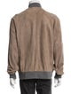 Paul Smith Leather Bomber Jacket