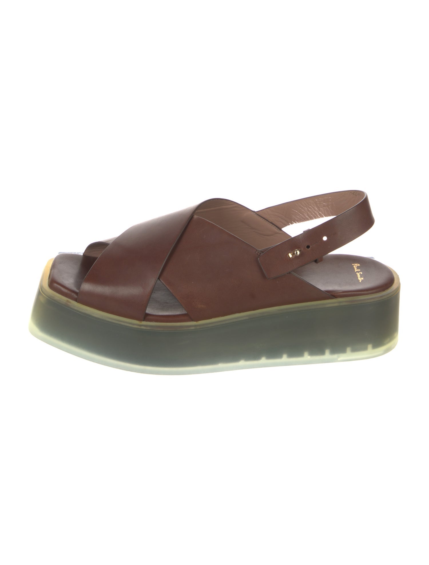 Paul Smith Leather Slingback Sandals