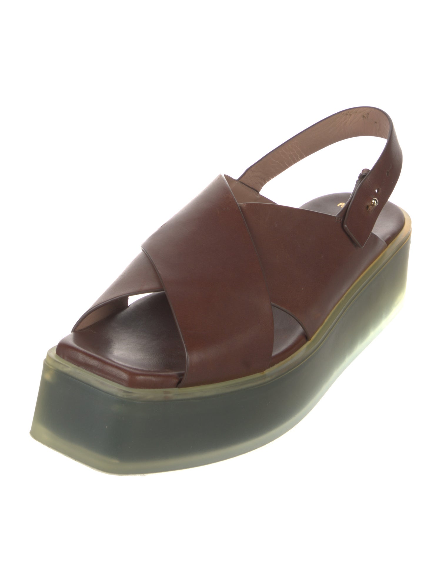 Paul Smith Leather Slingback Sandals