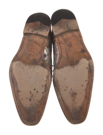 Paul Smith Canvas Printed Brogues