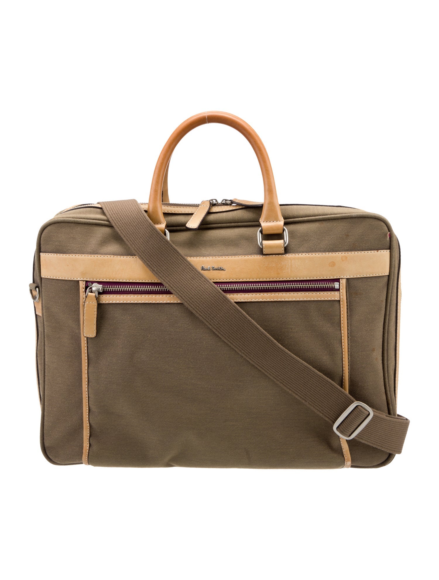 Paul Smith Canvas Messenger Bag
