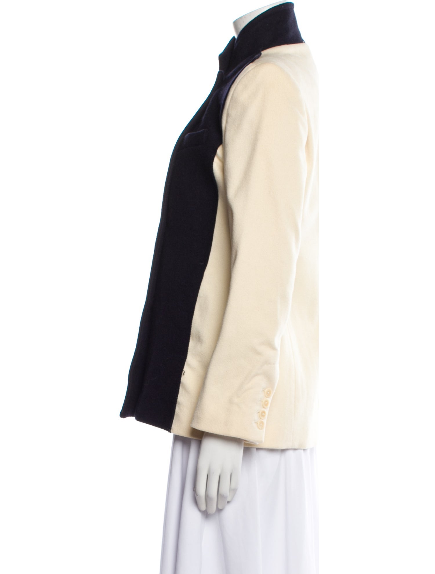 Paul Smith Virgin Wool Colorblock Pattern Jacket