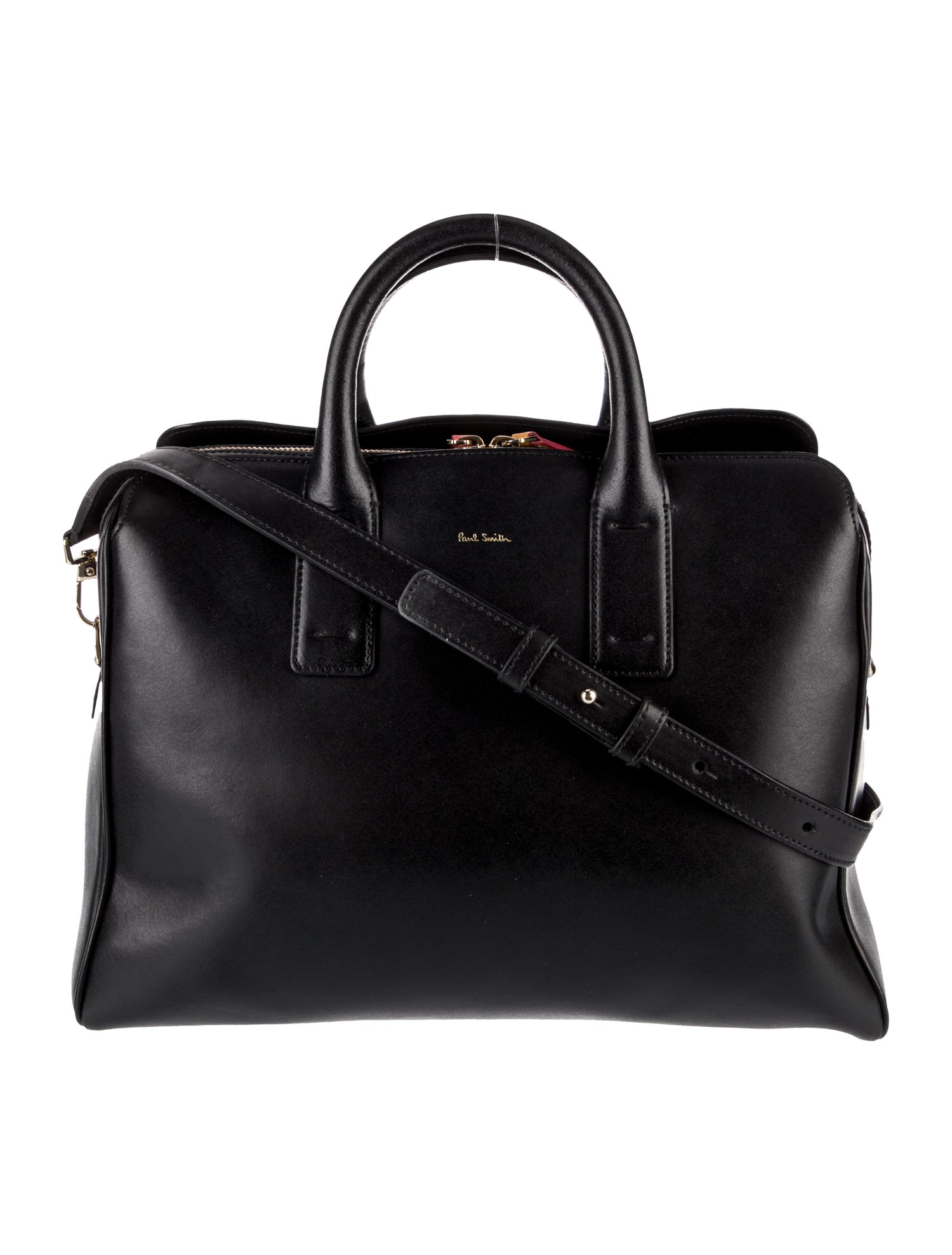 Paul Smith Leather Top Handle Bag