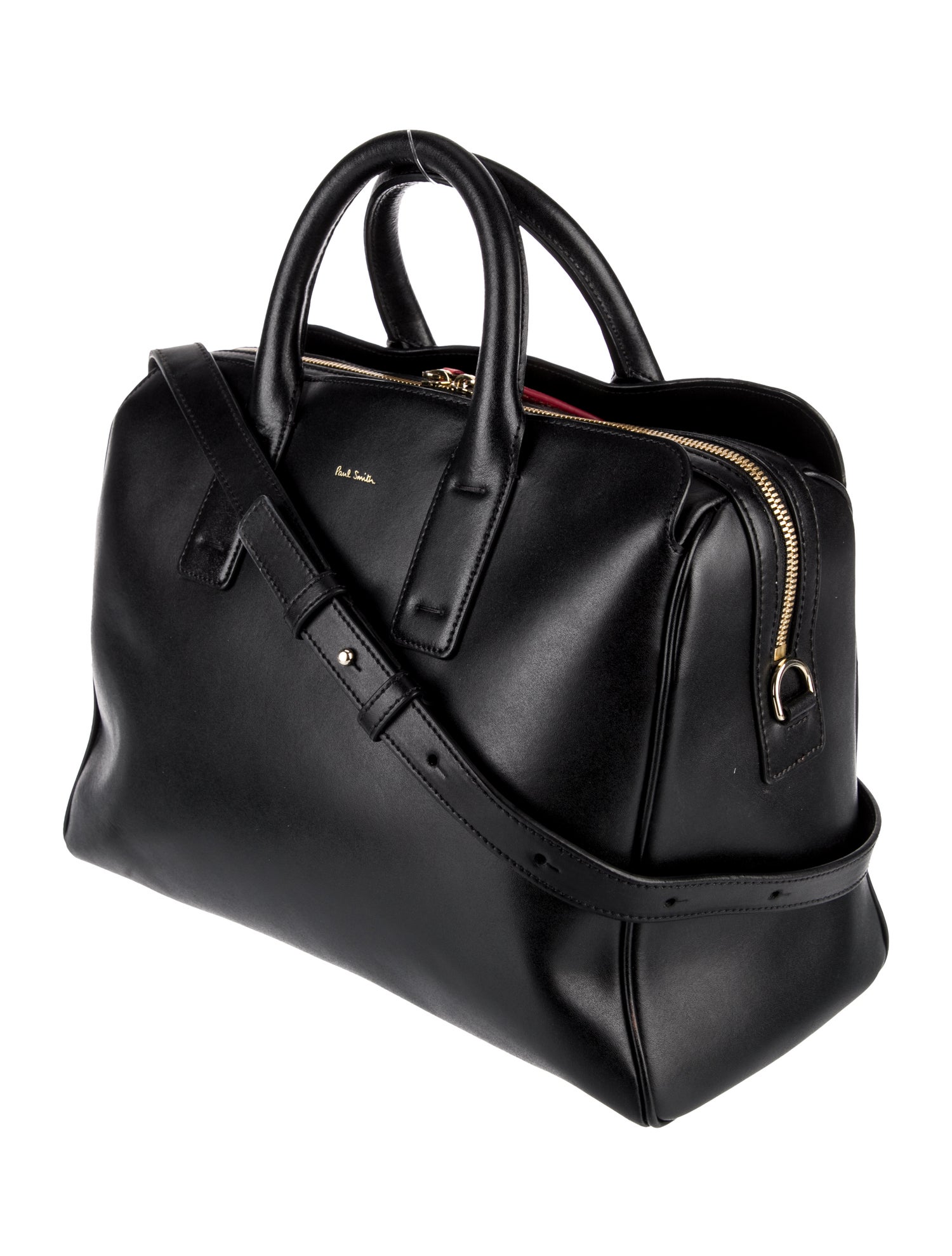 Paul Smith Leather Top Handle Bag