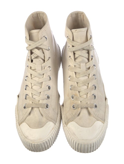 Paul Smith Canvas Lace-Up Boots