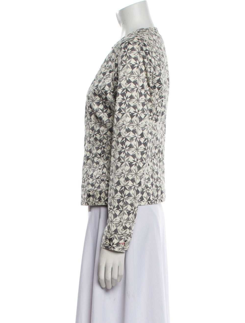 Paul Smith Evening Jacket Printed Collarless - image 2