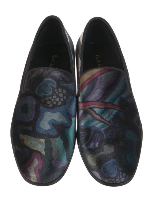 Paul Smith Velvet Printed Loafers