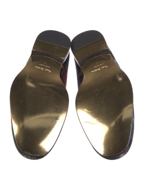 Paul Smith Velvet Printed Loafers