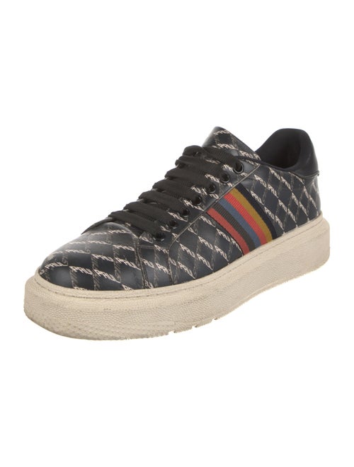 Paul Smith Leather Printed Sneakers