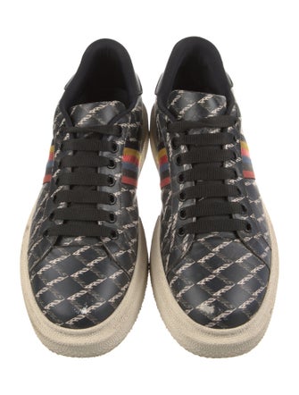 Paul Smith Leather Printed Sneakers