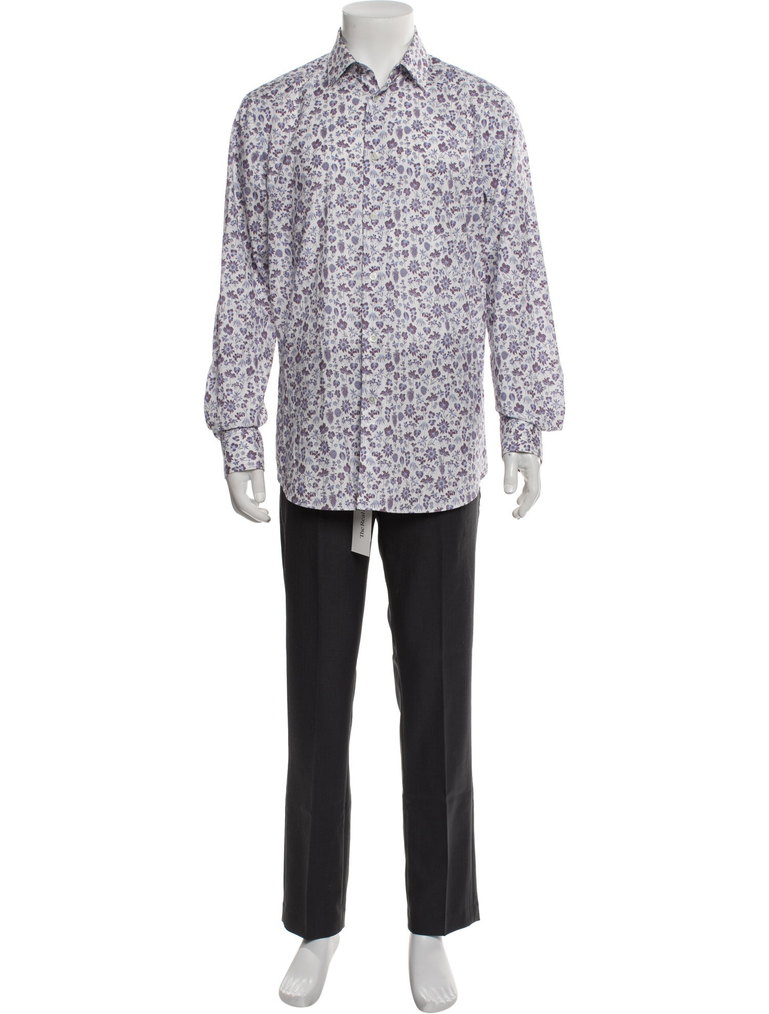 Paul Smith Floral Print Long Sleeve Shirt