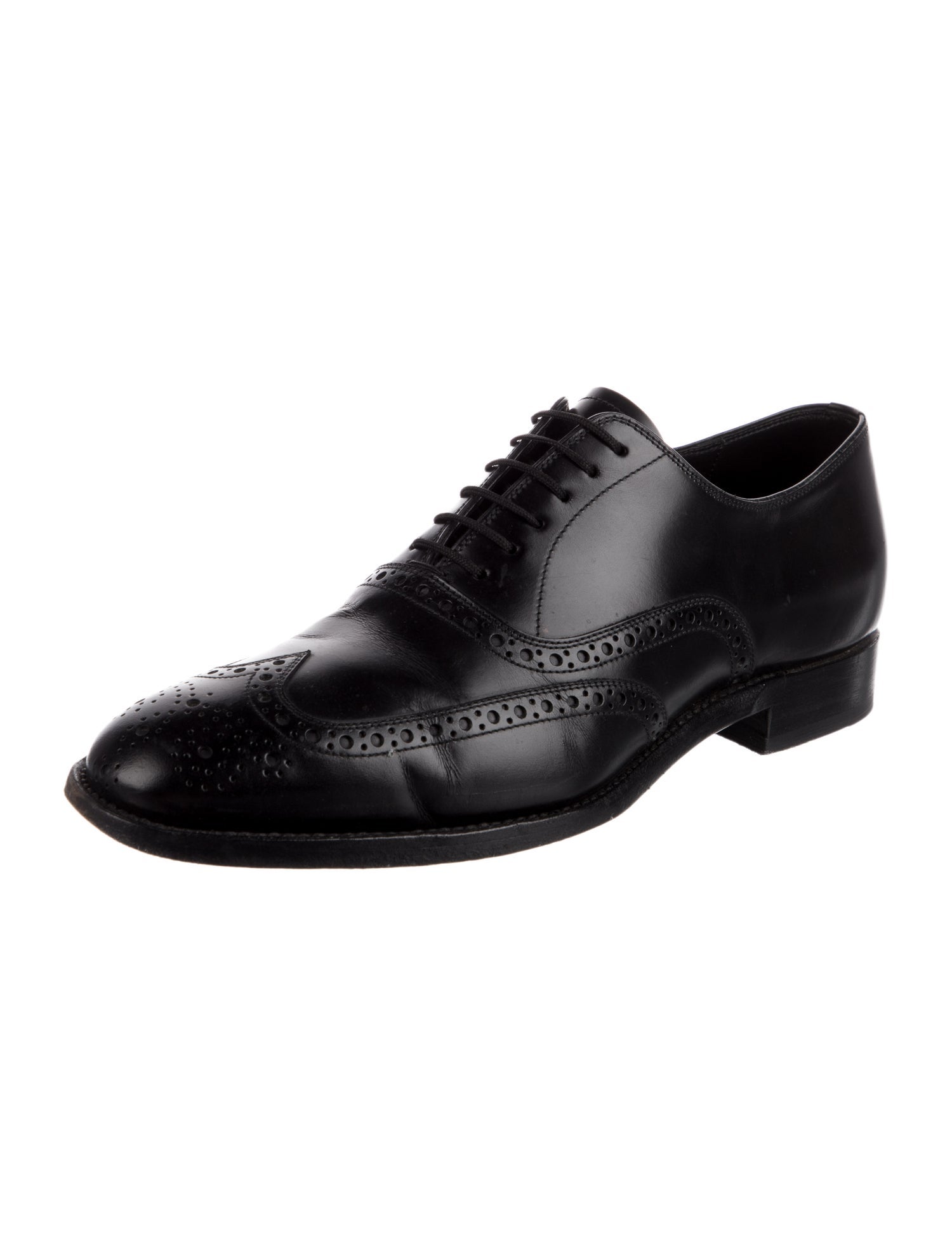 Paul Smith Leather Lasercut Accents Oxfords