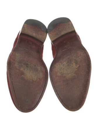 Paul Smith Suede Lasercut Accents Loafers