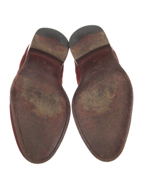 Paul Smith Suede Lasercut Accents Loafers