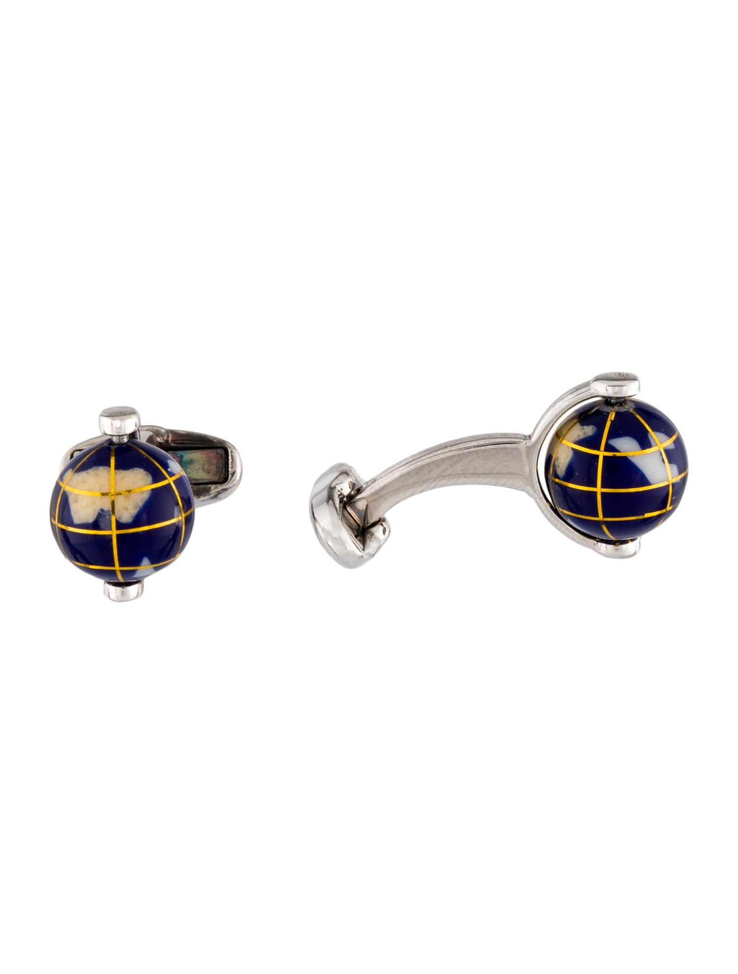 Paul Smith Enamel Globe Cufflinks