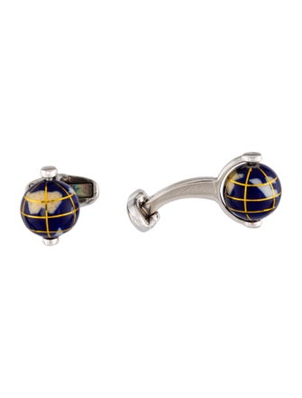 Paul Smith Enamel Globe Cufflinks