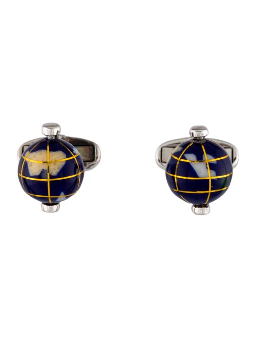 Paul Smith Enamel Globe Cufflinks