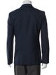Paul Smith Men's Blue Pattern Printed Wool Blazer