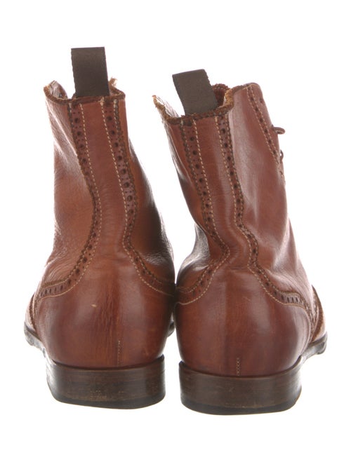 Paul Smith Leather Lace-Up Boots