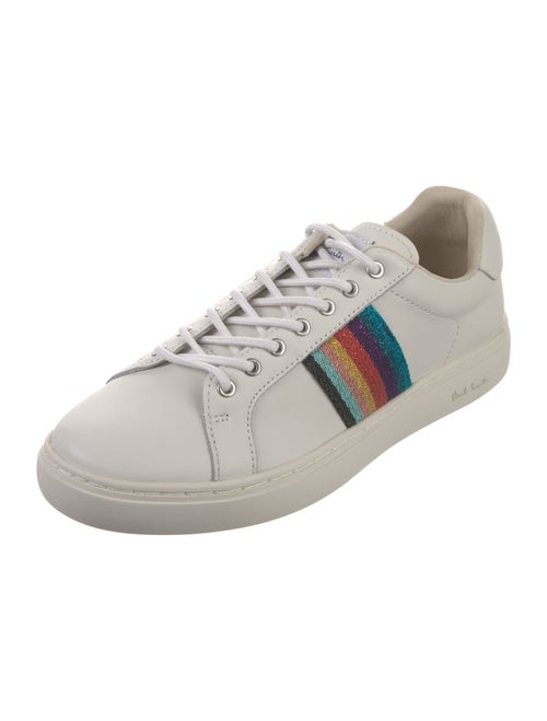 Ps Paul Smith Leather Patterned Sneakers