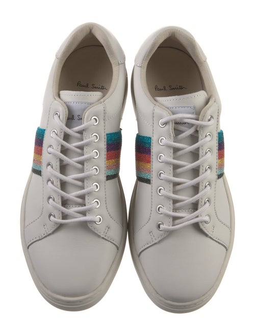 Ps Paul Smith Leather Patterned Sneakers