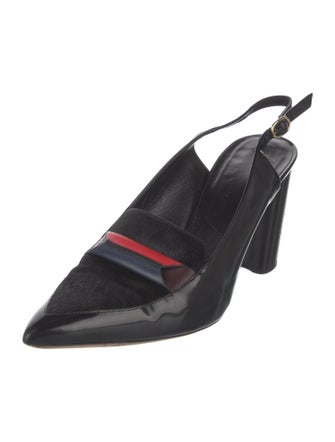 Paul Smith Patent Leather Slingback Pumps