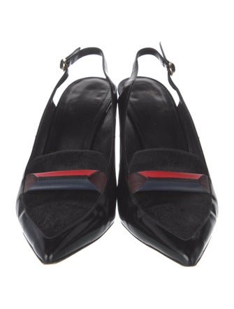 Paul Smith Patent Leather Slingback Pumps