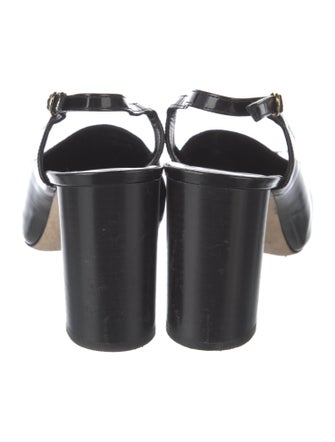 Paul Smith Patent Leather Slingback Pumps