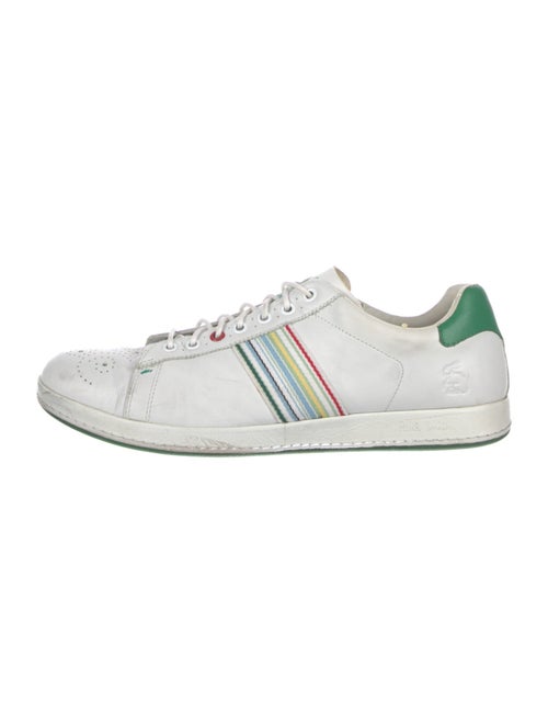 Paul Smith Leather Printed Sneakers