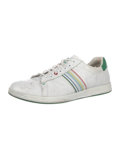 Paul Smith Leather Printed Sneakers