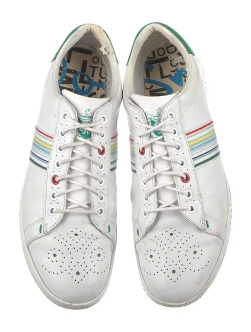 Paul Smith Leather Printed Sneakers