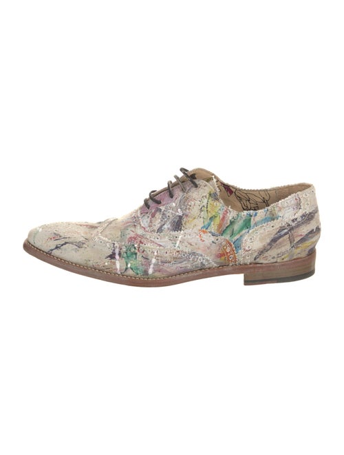 Paul Smith Canvas Printed Brogues