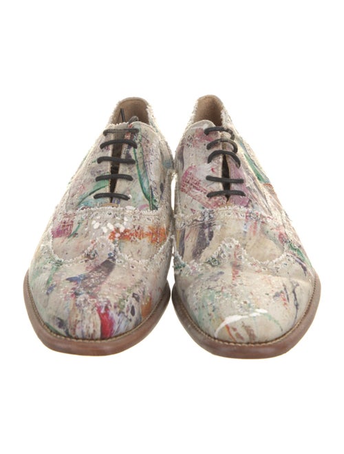 Paul Smith Canvas Printed Brogues