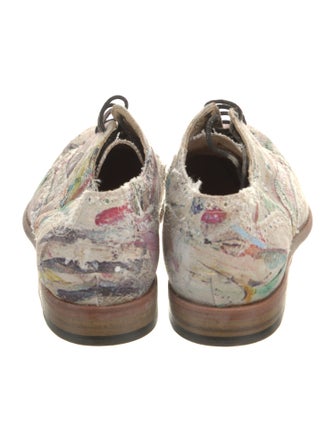 Paul Smith Canvas Printed Brogues