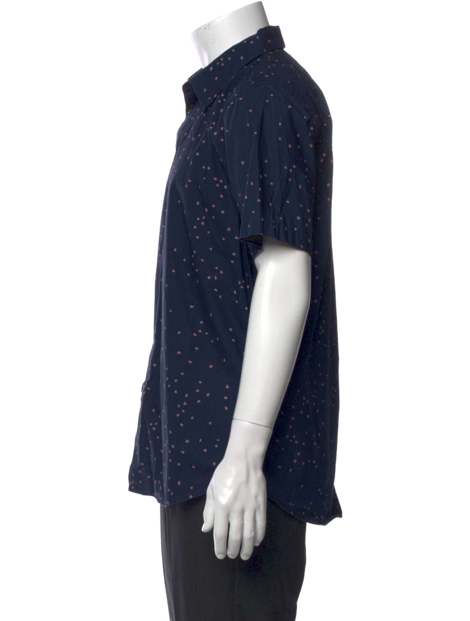Paul Smith Polka Dot Print Short Sleeve Shirt