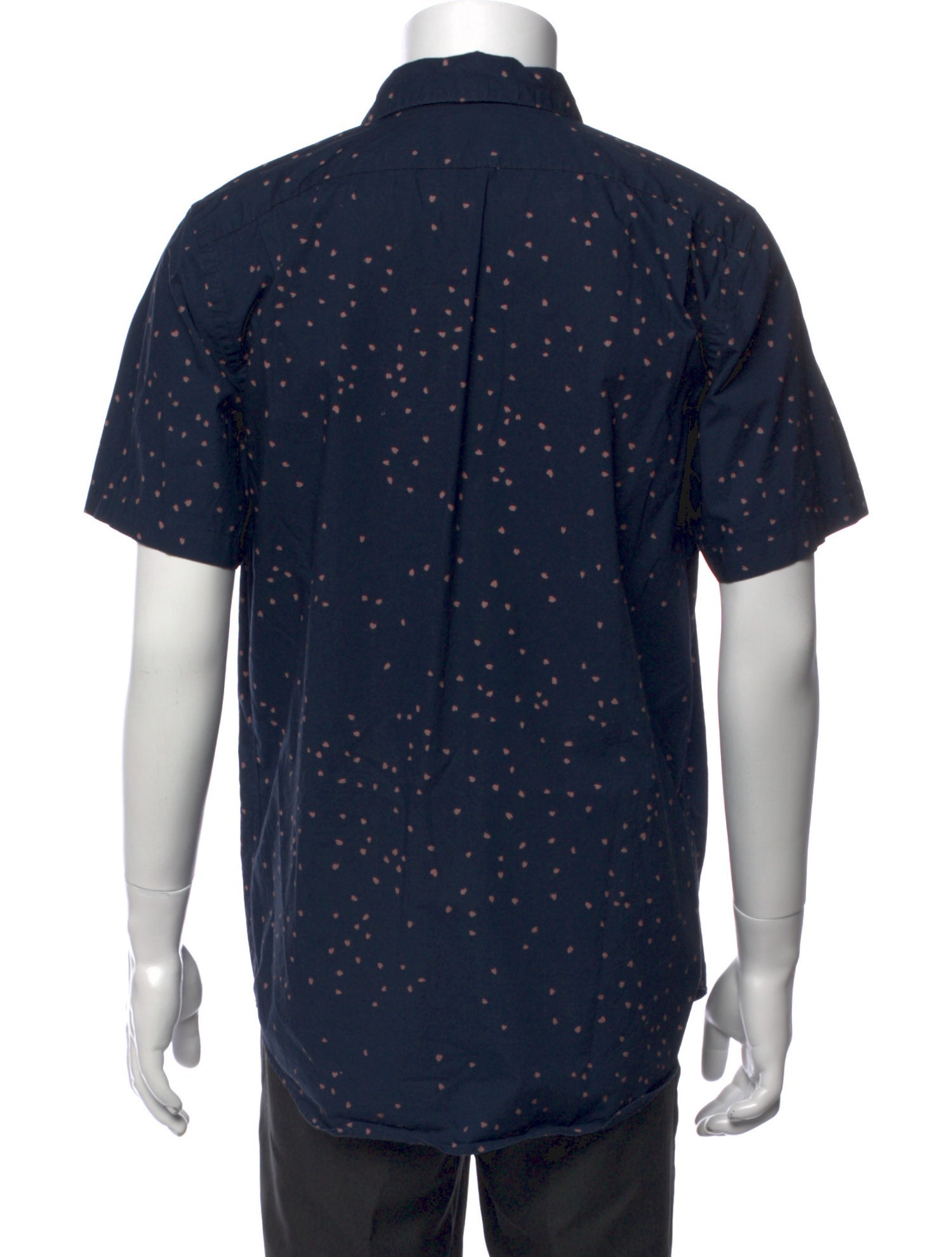 Paul Smith Polka Dot Print Short Sleeve Shirt