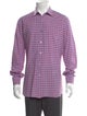 Paul Smith Plaid Print Long Sleeve Dress Shirt