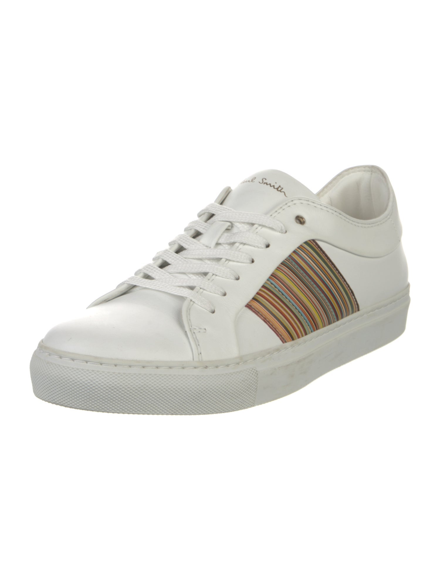 Paul Smith Leather Printed Sneakers