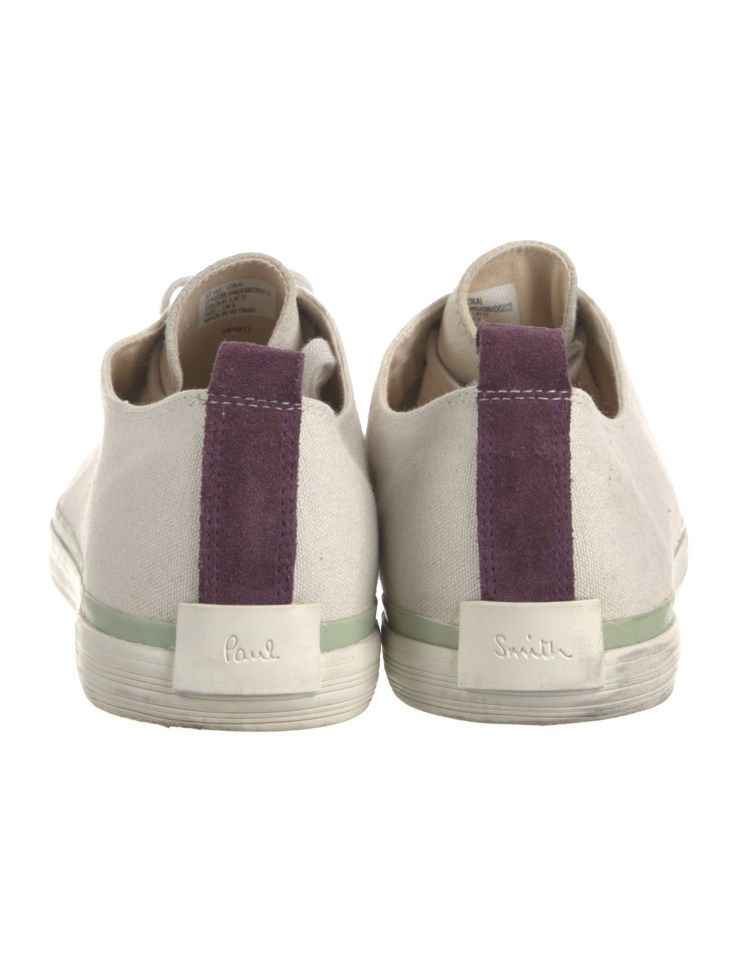 Paul Smith Canvas Printed Sneakers