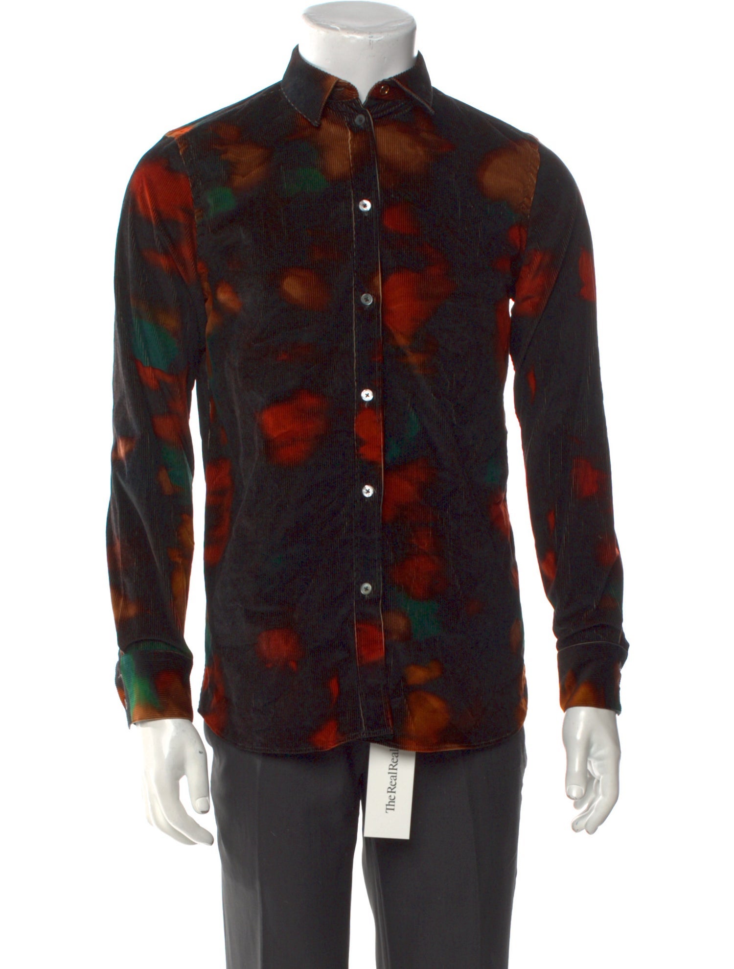 Paul Smith Printed Long Sleeve Shirt
