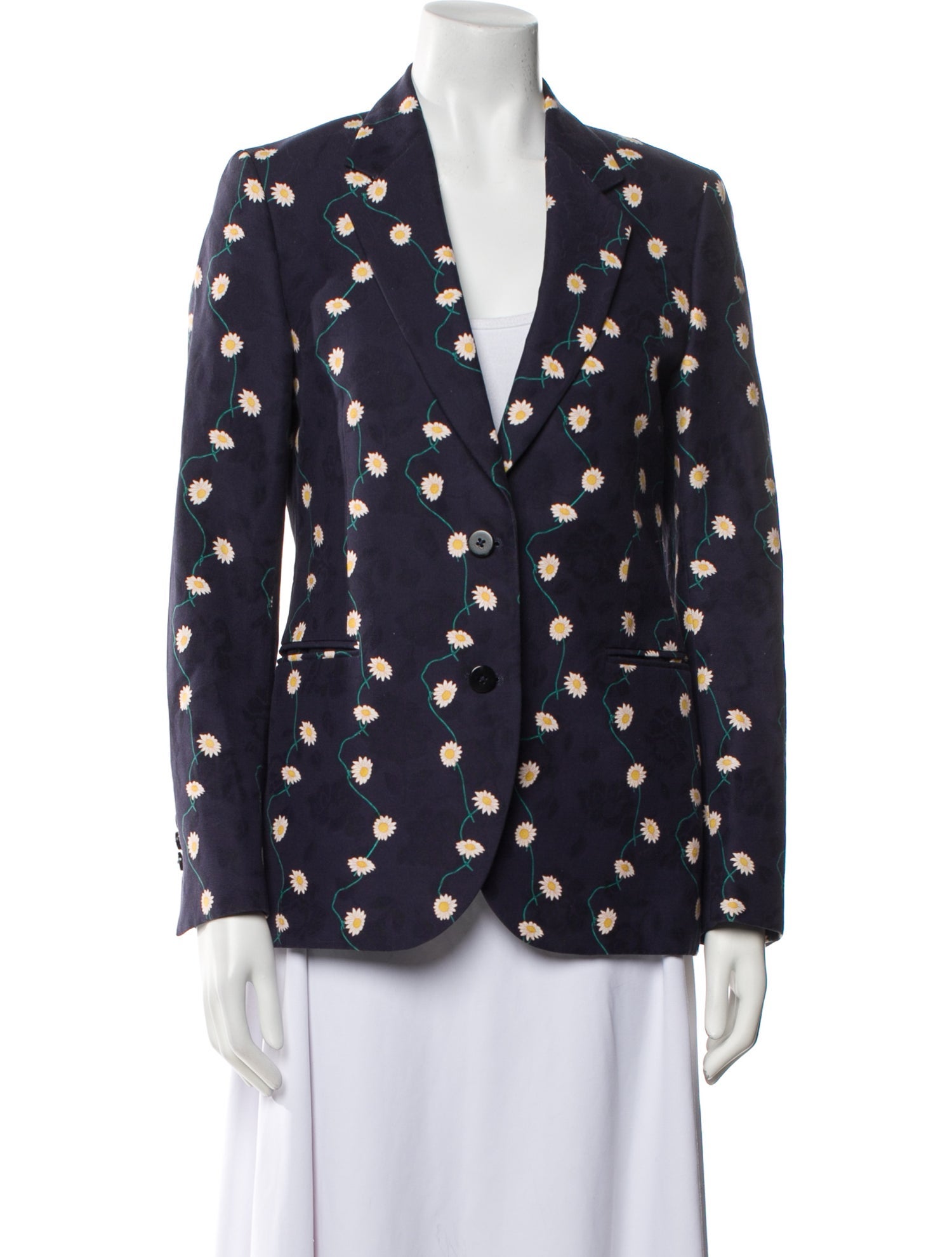 Paul Smith Floral Print Blazer